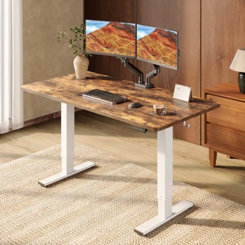 SANODESK 1'' Thick One-Piece 55 x 28'' Height Adjustable Standing Desk