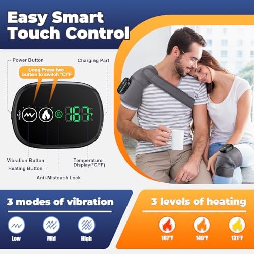 Cordless Heated Knee Massager FSA Eligible