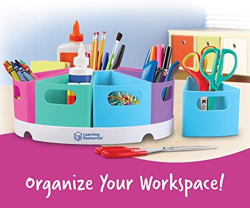 Learning Resources Create-a-Space Storage Center, Pastel