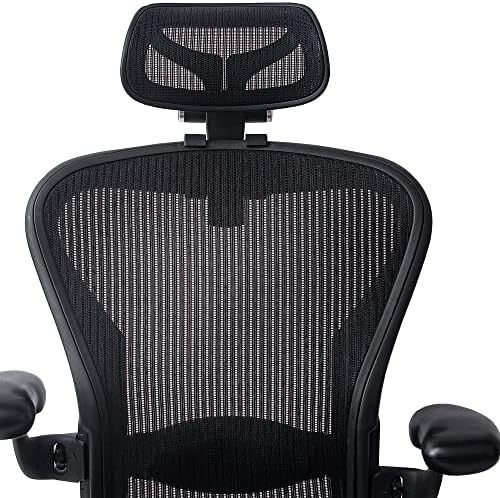MingYi.office New Headrest for Herman Miller Classic and Remastered Aeron Office Chair Black/Graphite Headrest Only - Chair Not Included (for Classic Aeron)