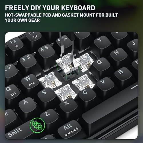 Redragon S163 Combo, K689 PRO Gasket Gaming Keyboard + M693 8000 DPI Mouse