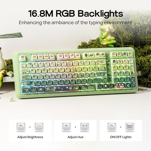 KiiBoom Phantom98 Lite 96% Wireless Mechanical Gaming Keyboard, VIA Custom