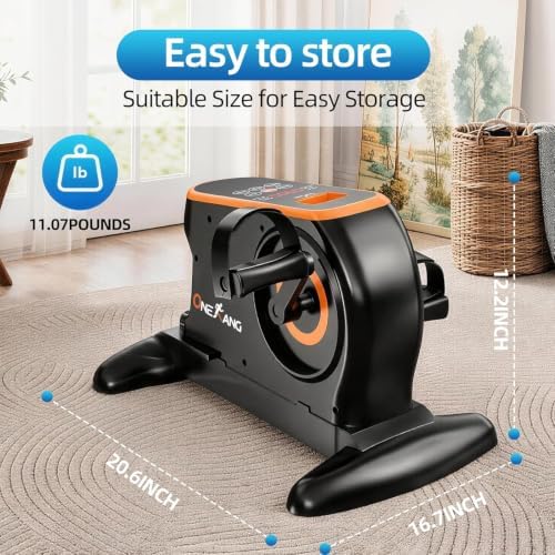 Pedal Exerciser for Seniors with Leg Support, Leg Exercise Machine for Home