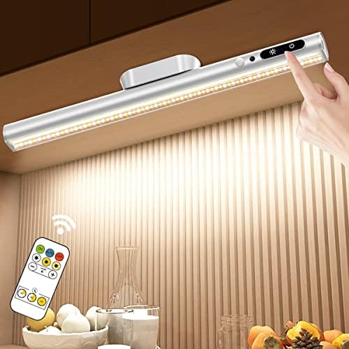 Hapfish Motion Sensor LED Light Bar Indoor,Under Cabinet Lighting Wireless