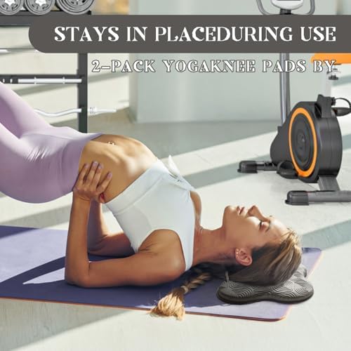 2-4 Pack Yoga Knee Pads, TPE Cushion for Pilates Exercise
