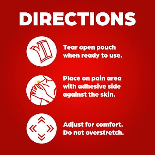 ThermaCare Portable Heating Pads for Muscle & Joint Pain Relief - Adhesive Heat Wraps, Drug-Free Heat Therapy - Flexible, Discreet Heat Patches for Daily Comfort & Wear - 8 Count (Pack of 3)