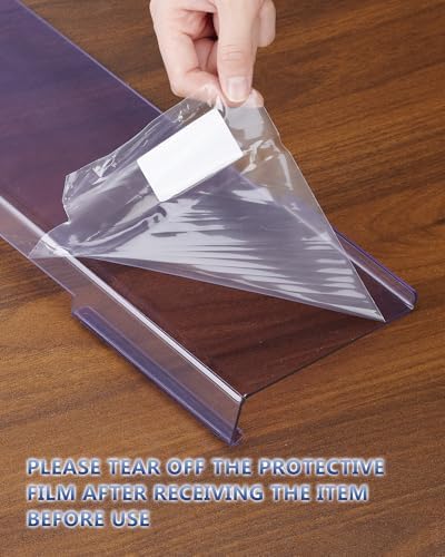 Acrylic Computer Keyboard Wrist Rest Stand for Desktop, Keyboard Riser