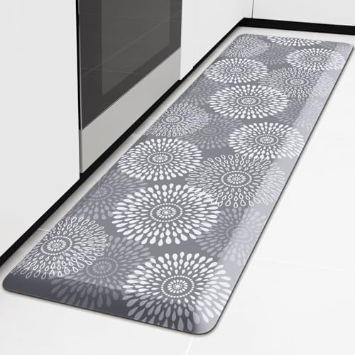 Kitchen Mat Water-Resistant Kitchen Rugs Cushioned Anti-Fatigue Floor Mat