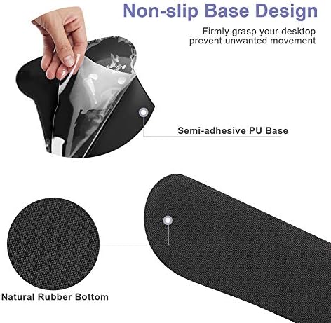 Keyboard Wrist Rest Pad and Mouse pad with Wrist Rest Support Set, Non Slip Base Wrist Support Mousepads with Ergonomic Comfy Gel Memory Foam for Home Office Efficient Working（Purple Paisley)