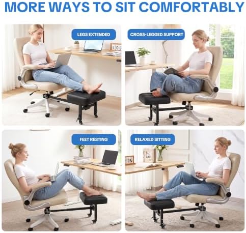 BALAPET Office Chair Footrest Attachment, Adjustable Height & Distance