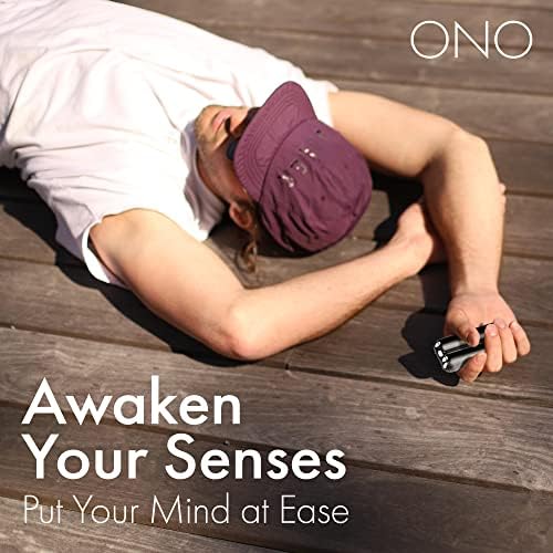 ONO Roller - Handheld Fidget Toy for Adults | Help Relieve Stress, Anxiety, Tension | Promotes Focus, Clarity | Compact, Portable Design (Natural, Full Size - Stainless Steel)