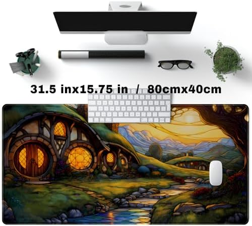 Cute Playmat MTG Game Mat House Anime Mouse Pad Large Desk Mat Gaming Mat