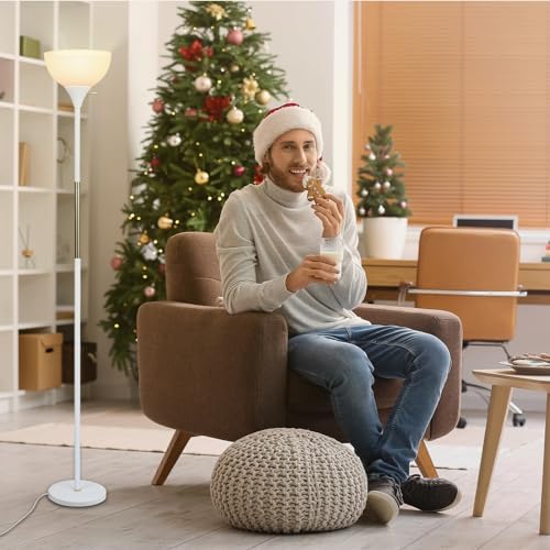LALISU Floor Lamp, LED Standing Lamp 3 Way Dimmable Brightness Floor Lamp
