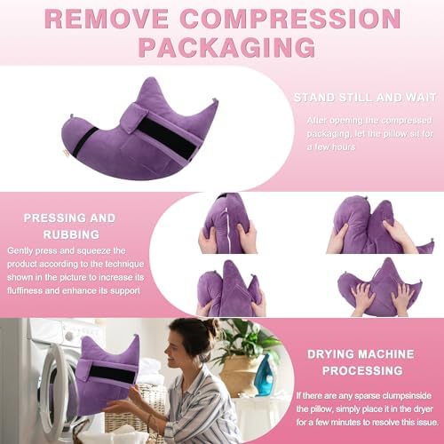 Shoulder Surgery Pillow for Rotator Cuff Pain Impingement Replacement Recovery Aids Side Sleepers Body Post Arm Torn Injury Support Relief Supplies Broken Collarbone Neck Rehab Must Haves