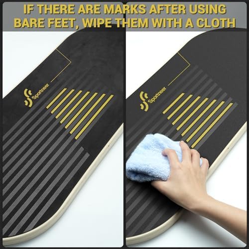 Sportneer Balance Board, 7-Mode Balance Trainer with Roller & Ball