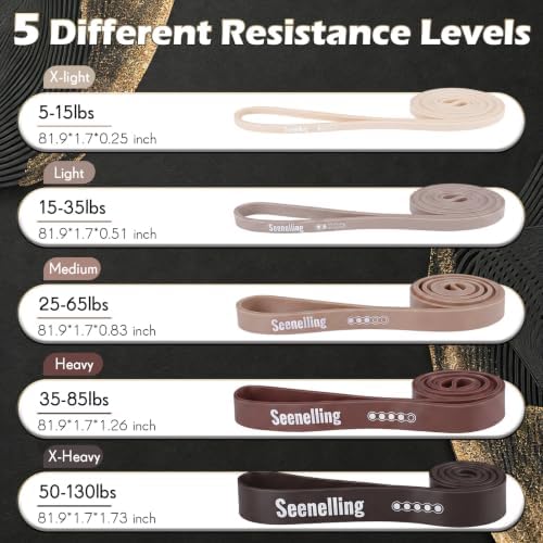 Seenelling 5 Level Resistance Bands