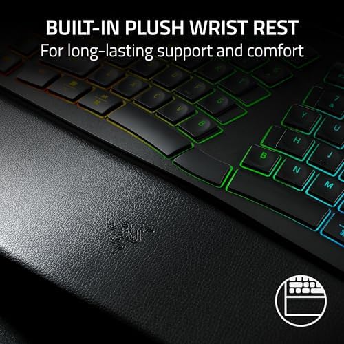 Razer Pro Type Ergo Wireless Split RGB Keyboard, Black (Renewed)