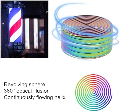 Kinetic Spinning Desk Toys, Fidgets for Anxiety and Stress for Adult Teen Cool-Stuff, Party Gifts for Christmas & Halloween (Cylindrical)