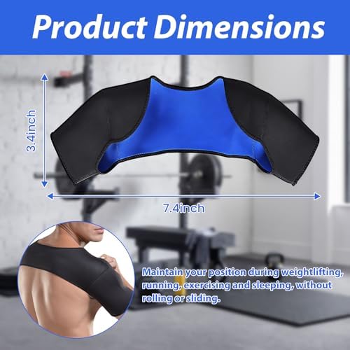 Double Shoulder Wrap SBR Compression Shoulder Sleeve