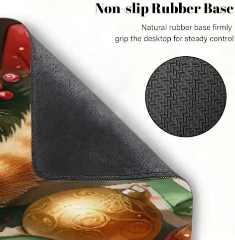 Christmas Large Mouse Pad Non-Slip Rubber Long Gaming Desk Mat