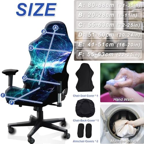 Gaming Chair Covers, 3D Printing Stretch Fit Scratch Resistant