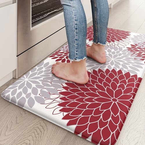 KIMODE Anti Fatigue Kitchen Mat for Floor Cushioned Comfort Standing Mat