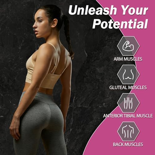 Resistance Bands for Working Out, 5 Levels Exercise Bands Set