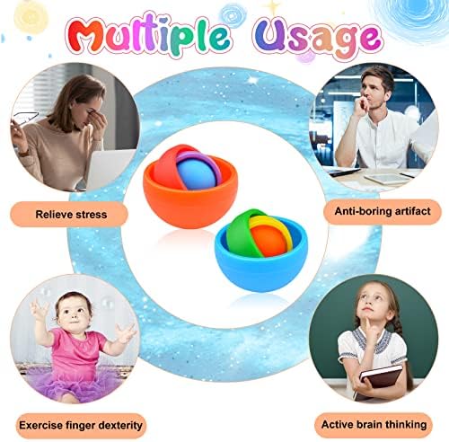 Fidget Toy for Adults, Sensory Toys for Teens, Fidget Spinner for Kids, Gift Ideas for Boys Girls Men Girl Boys, ADHD Autism Stress Relief Finger Tools