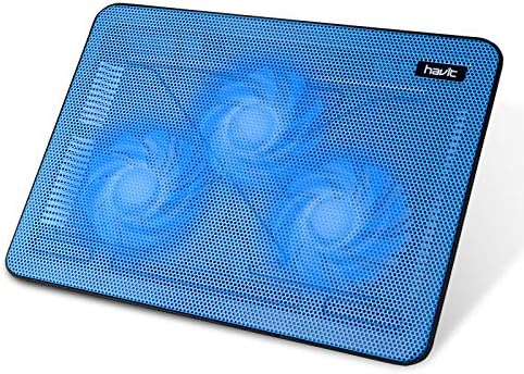 havit HV-F2056 Laptop Cooling Pad for 15.6-17 Inch Laptops, Blue
