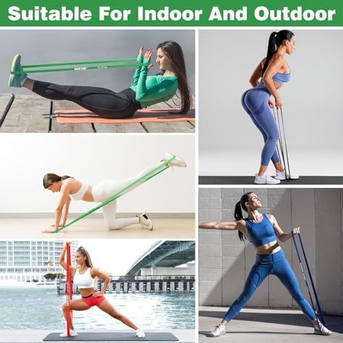 WIKDAY Resistance Bands for Working Out, Exercise Bands, Workout Bands, Pull Up Assistance Bands for Body Stretching Training Physical Therapy Muscle Training for Men & Women