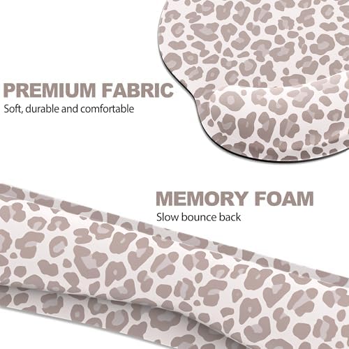 Ergonomic Mouse Pad with Wrist Rest and Keyboard Wrist Rest, Mousepad