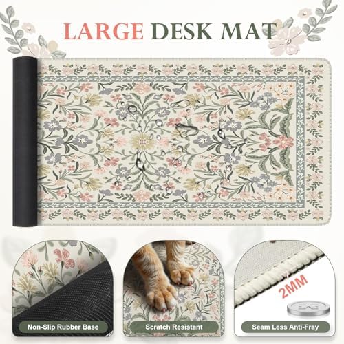 iLeadon Desk Protector Mat, Ergonomic Wrist Pad for Keyboard and Mouse
