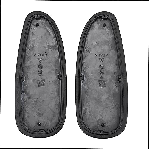 MingYi.office Arm Pads Caps Replacement for Humscale Liberty Office Chair, for Fixed and Height Adjustable Arm, Black Vinyl (1-Pair). (for Fixed Arm.)