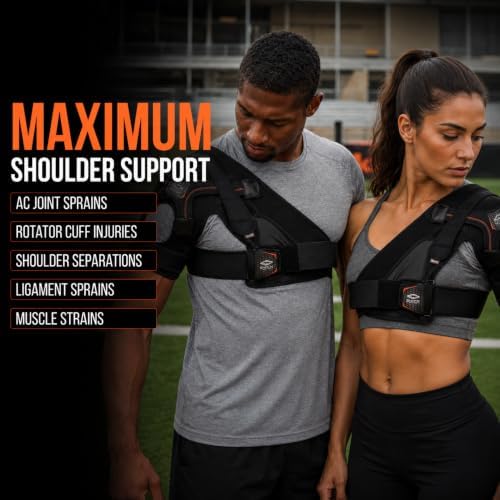 Shock Doctor Rotator Cuff Shoulder Brace for Men, Shoulder Brace for Women