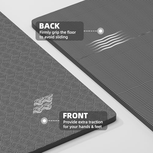 ILILI Exercise Mat 72''x25''×0.3''(8MM)