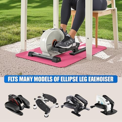 Non-Slip Workout Mat for Ellipse Leg Exercisers Ellipse Machine Mat