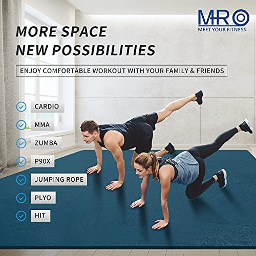 MRO Extra Large Exercise Mat 8'x4.5'/7'x4.5'/6'x4.5'(7mm)