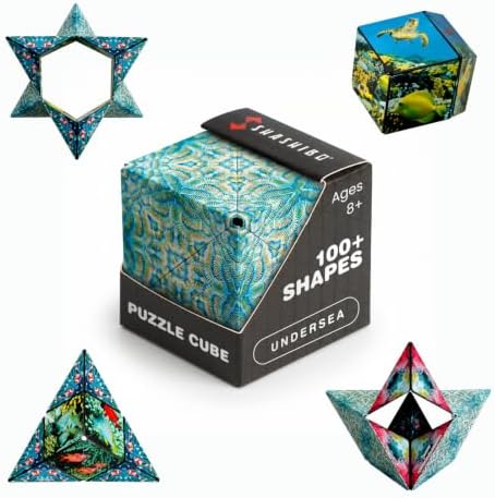 Shashibo DODECA Magnetic Puzzle Cube, Stress Relief Fidget Toy
