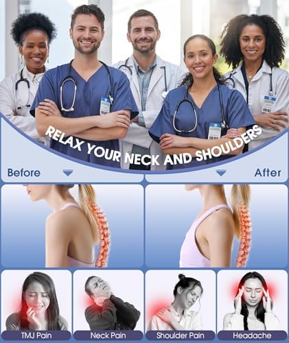 Neck Stretcher Cervical Traction Device 3 Adjustable Modes Neck Traction