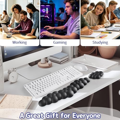 Sushret Cloud Wrist Rest for Keyboard and Mouse, Cloud Keyboard Wrist Rest