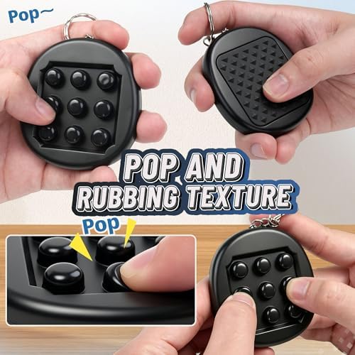 Fidget Toys Adults Stress Relief Figette ADHD Anxiety Office Desk Small Toys Stim Pain Fisgets Cool Gadgets Gifts for Teen Boys EDC for Men