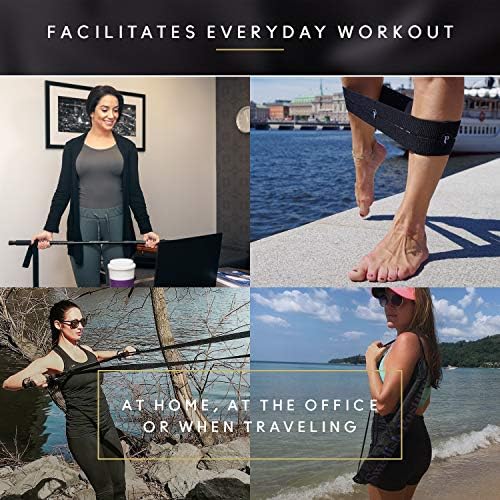 Mini Gym, Full Body Exercise Kit with Resistance Band to Use at Home, to Travel, Or at The Office