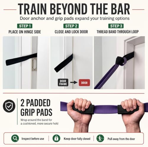 WHATAFIT Resistance Bands, 5 Level Pull Up Assistance Bands for Working Out