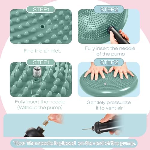 Amylove Wiggle Seat Inflated Wobble Cushion for Sensory Kid