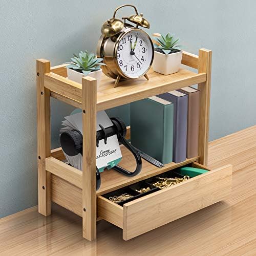Sorbus Matcha Station Shelf, Bamboo (13" x 6.5" x 12.6", Natural Bamboo)