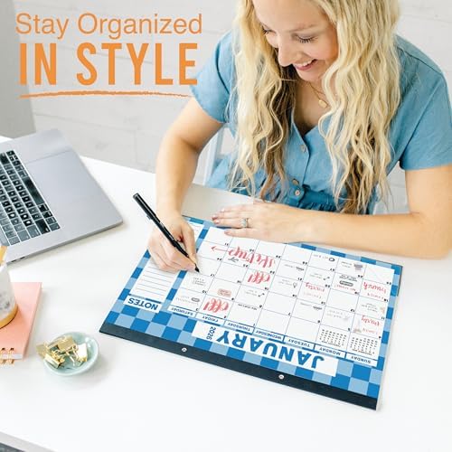 Large Desk Calendar 2026 - Desktop Calendar 2026-2027