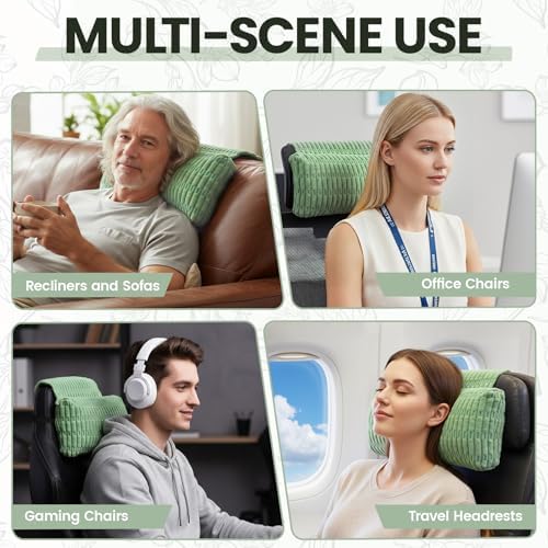 Neck Pillow for Recliner Chair, Adjustable Recliner Headrest Pillow
