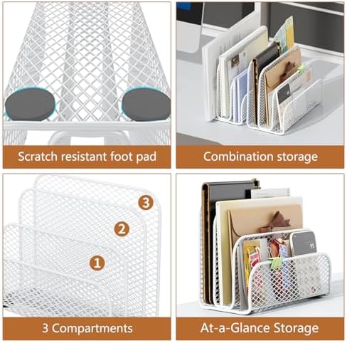 gianotter Mail Organizer Countertop