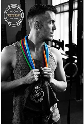 Resistance Bands Set for Men, Women, Exercise & Workout. Fitness Bands for Leg & Bicep Work. Workout Bands for Working Out. Stretch Bands for Physical Therapy. Strength Bands. Elastic Weight Training.