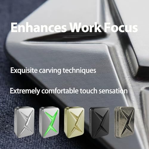 Infinite Fidget Slider, EDC Magnetic Metal Fidget Toys for Adults